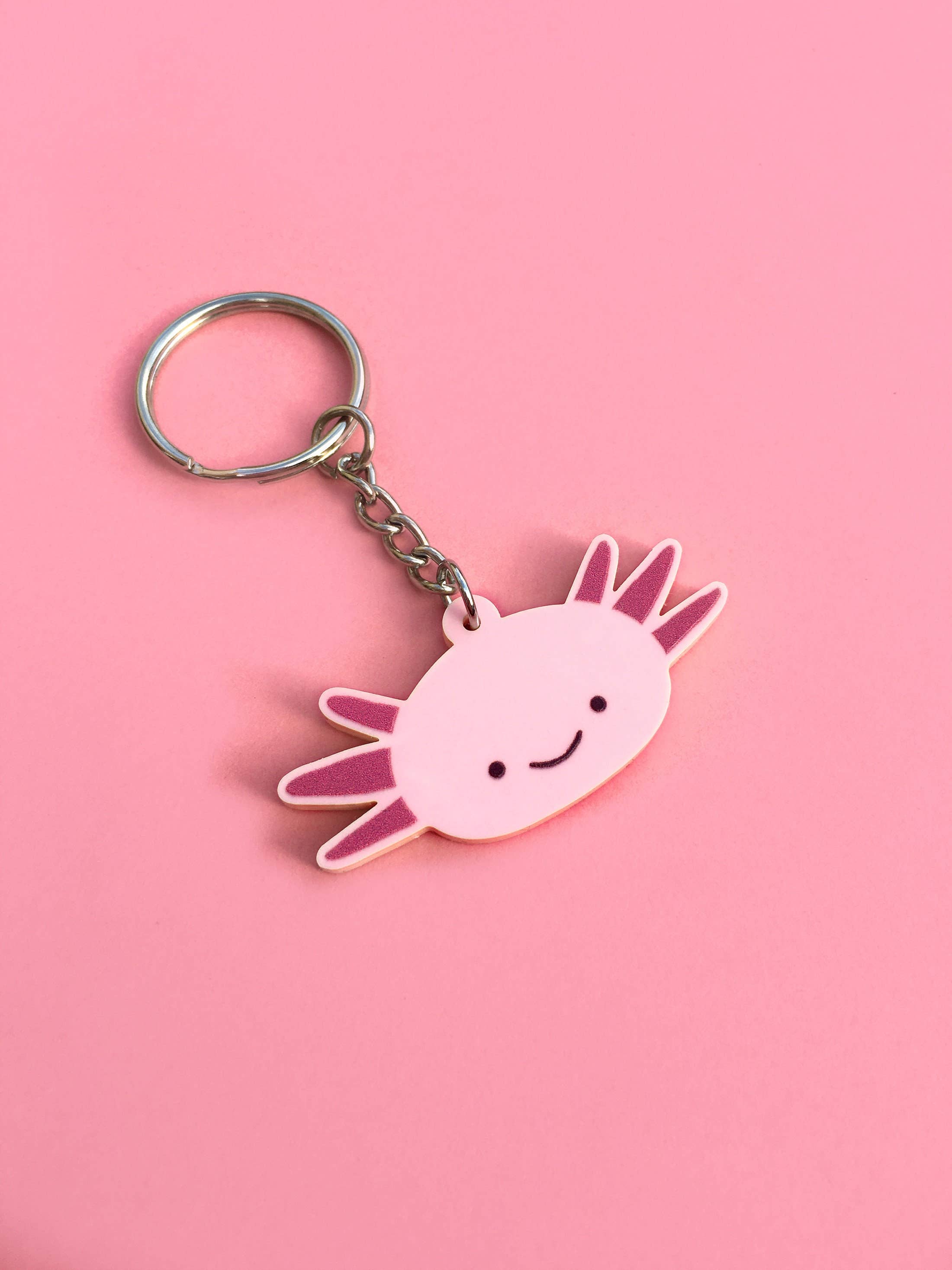 Tom Hardwick – wholesale Keychain – Unisex – Axolotl Acrylic Key Ring
