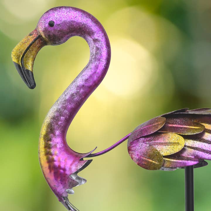 RCS Gifts - Wholesale Garden/Lawn Stake - Flamingo Balancer Garden Stake - 47"1