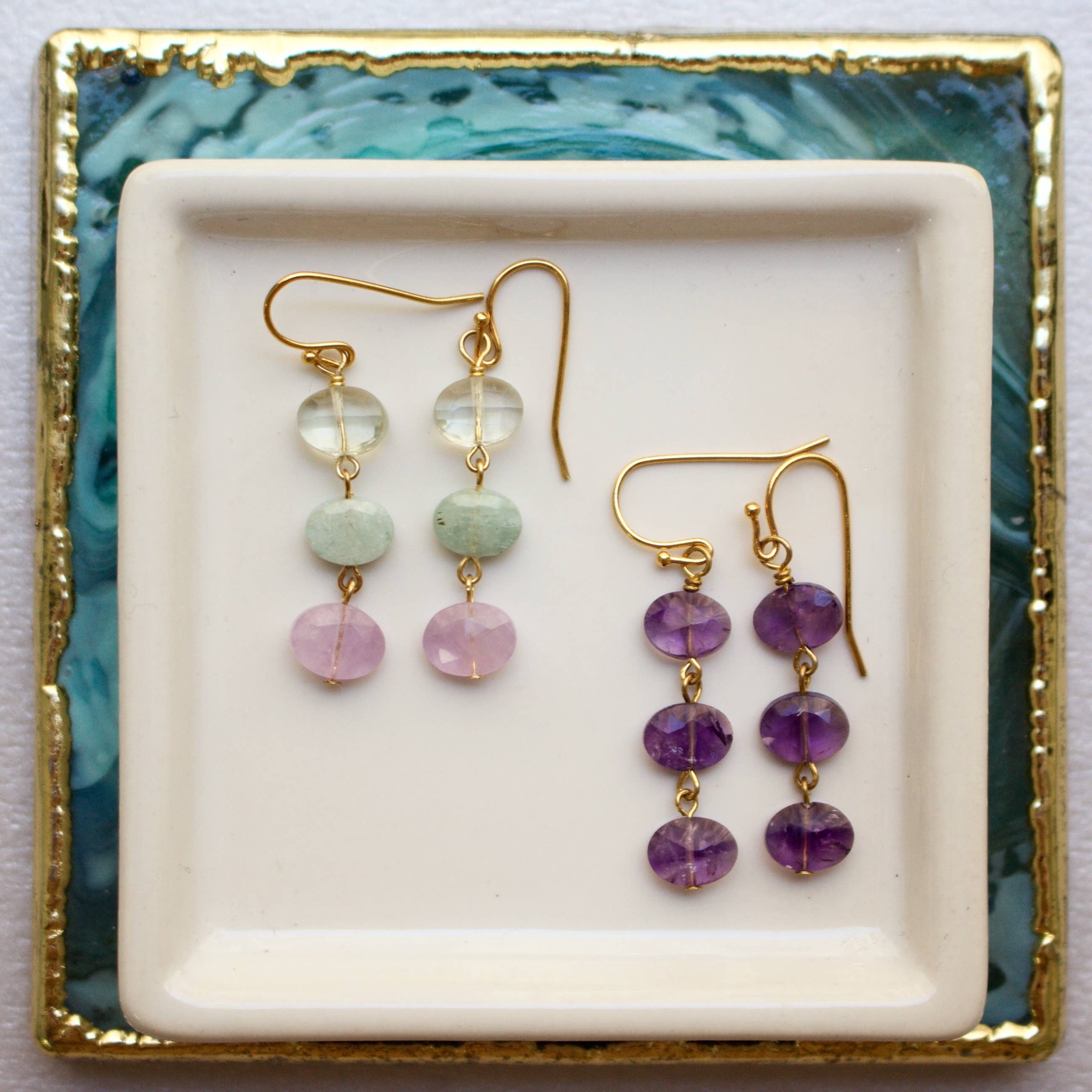 a.v. max - Venta al por mayor Pendientes colgantes - Pendientes Mini Semi Stack21