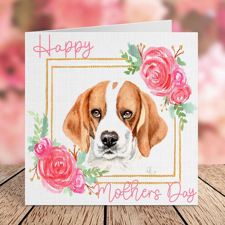 Beagle Mors dagkort för wholesale av Cloud Jellybean Art