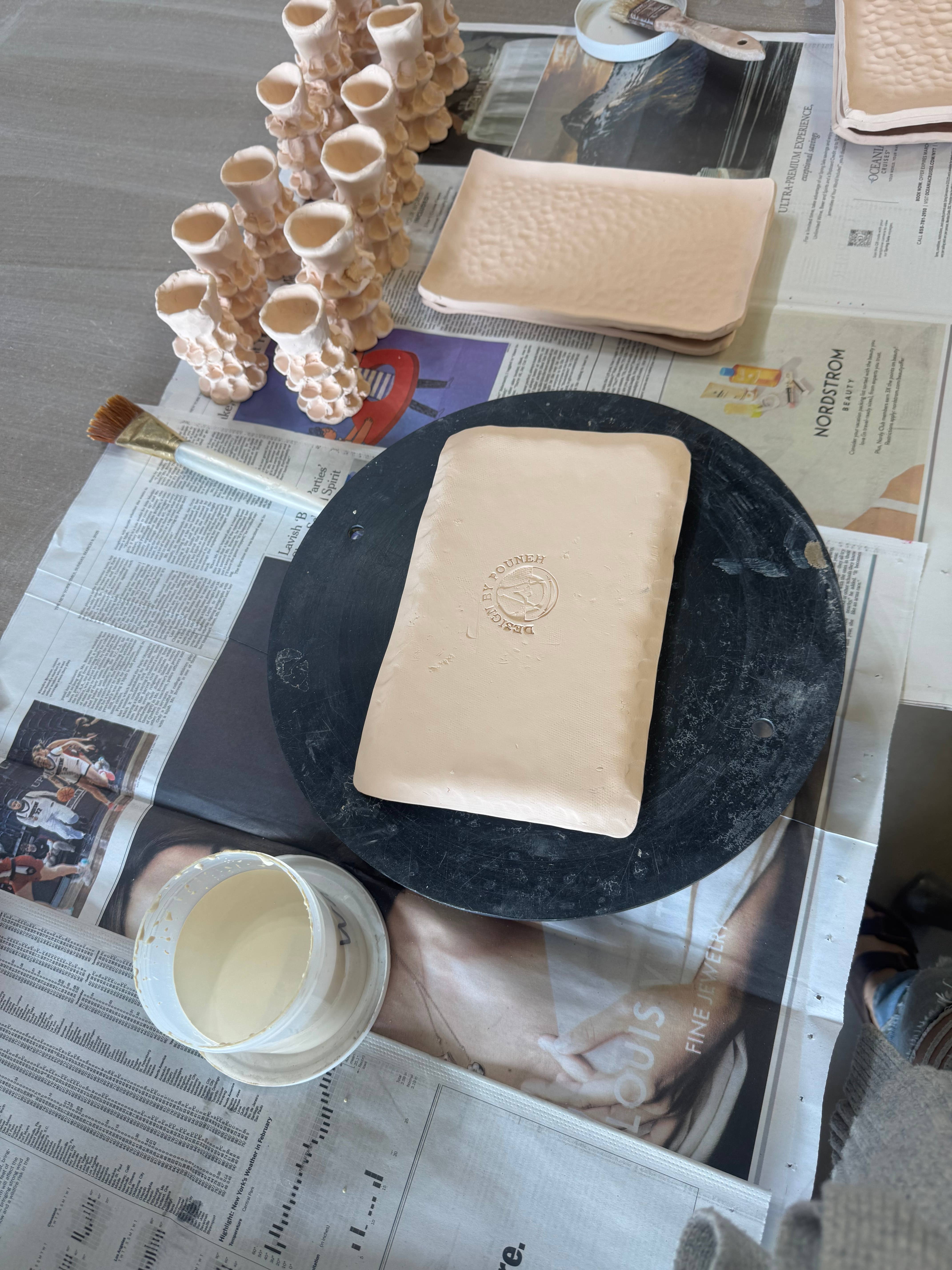 Design by Pouneh - Wholesale Candle holder - Organic Elegance Candlestick Set with Tray.7