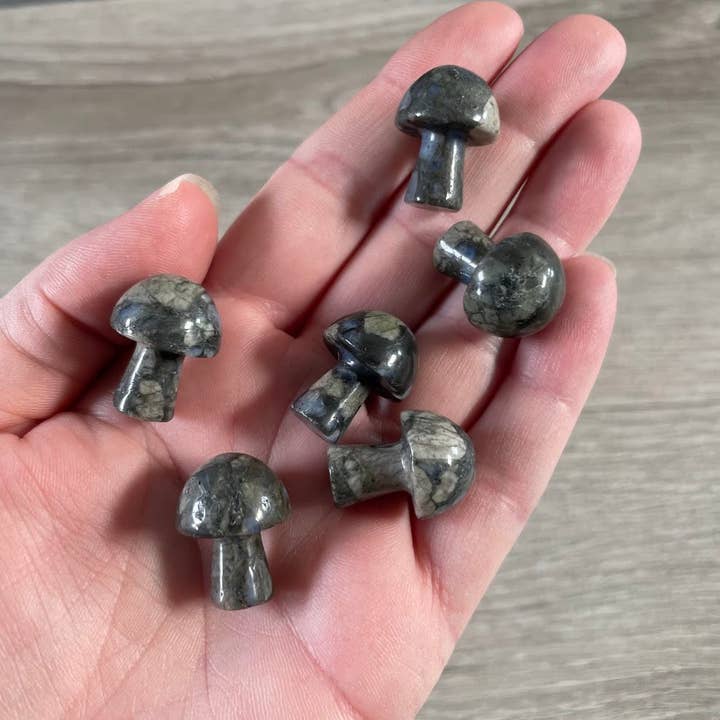 Keystone Crystals - Wholesale Spiritual stone/crystal - Small Gemstone Mushrooms for Crystal and Gift Shops20