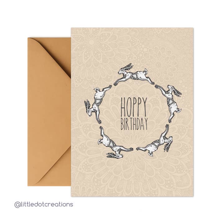 Tarjeta de Felicitación - ¡Feliz Cumpleaños! para venta al por mayor de Little Dot Creations