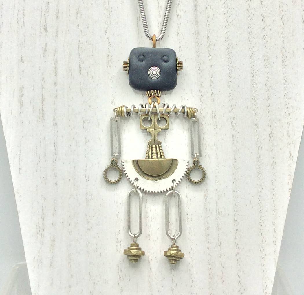 Alchemy Inc - Wholesale Pendant/Charm Necklace - RobotNation Pendant Necklace - Rosie1