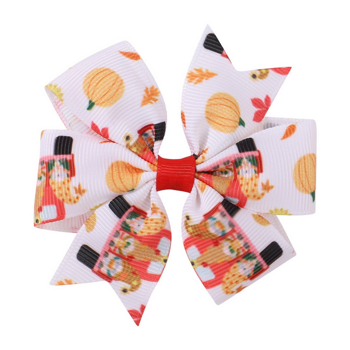 ACCITY - Wholesale Hair Clip - Kids - Thanksgiving Turkey Pumpkin Tail Hair Clip_CWAHA668123