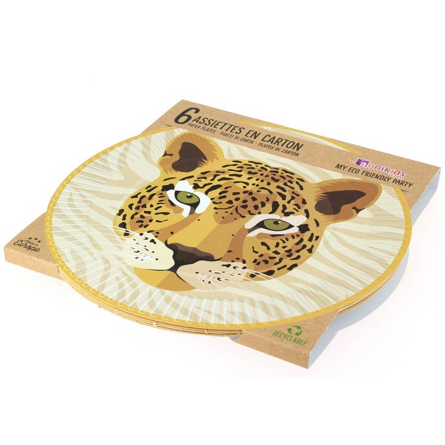 Annikids – wholesale Engångsplatta – 6 Savane papperstallrikar3