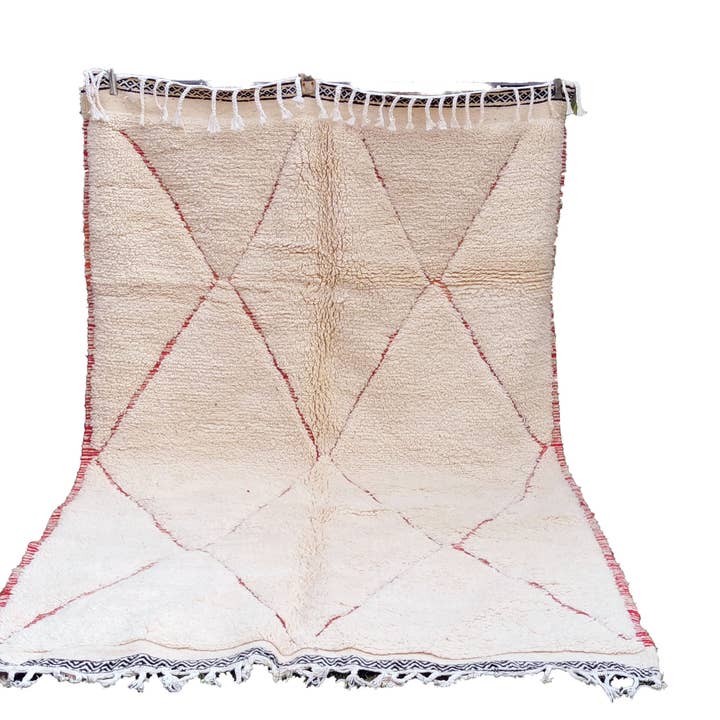 Handgemaakt Marokkaans Berbertapijt van 8,5 x 5,2 voet .100% wol. 260x160 voor wholesale door BONGUSTOSTYLE