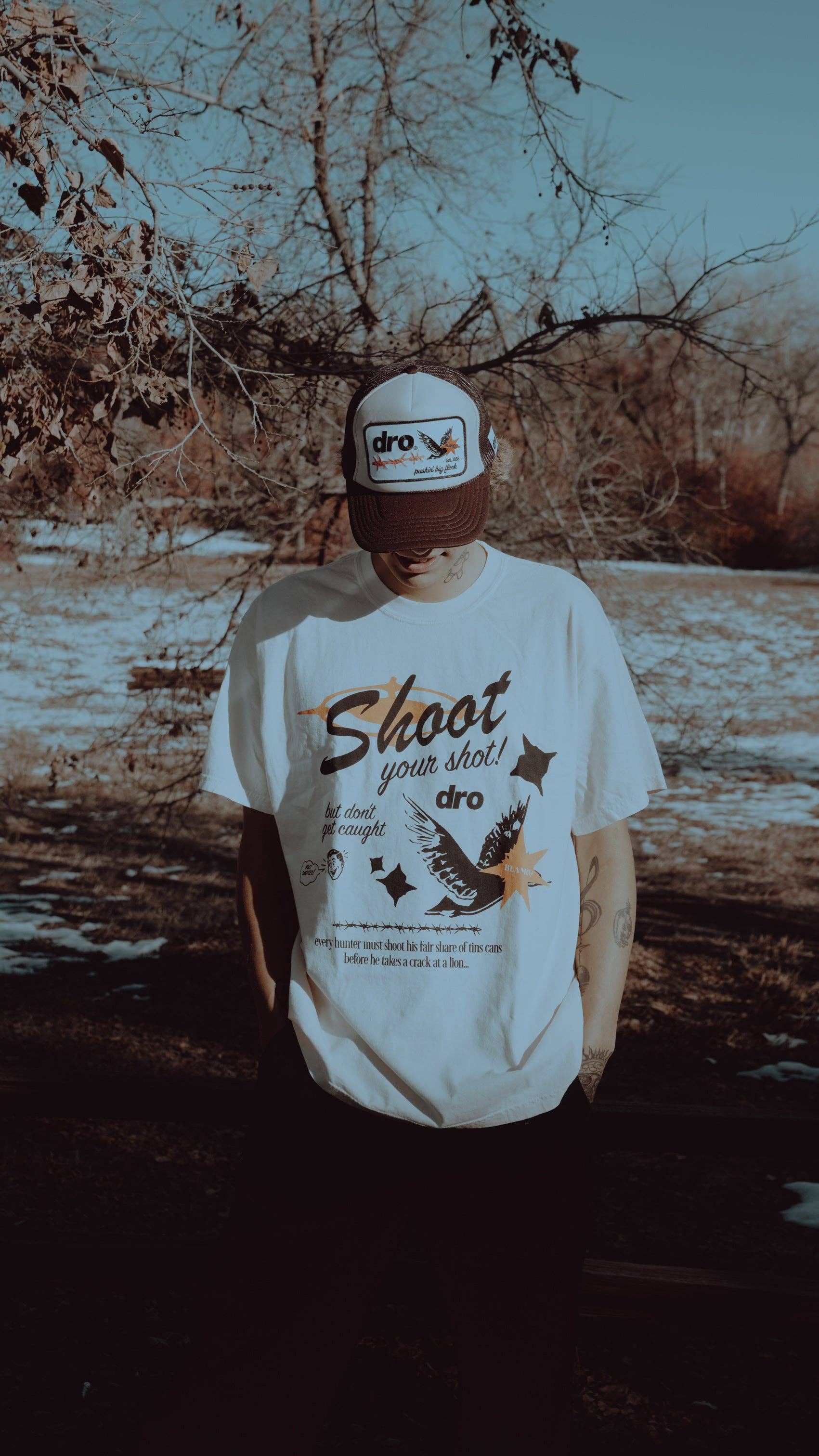 DRO Hunt Club Tee Shirt - Ivory for wholesale on Faire1