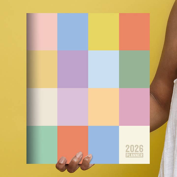 TF Publishing - Paper Goods - Wholesale Planner - 2026 Color Swatch Large Monthly Planner2