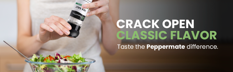 Peppermate - Wholesale Salt Mill - Disposable Sea Salt Grinder-4.1 OZ7