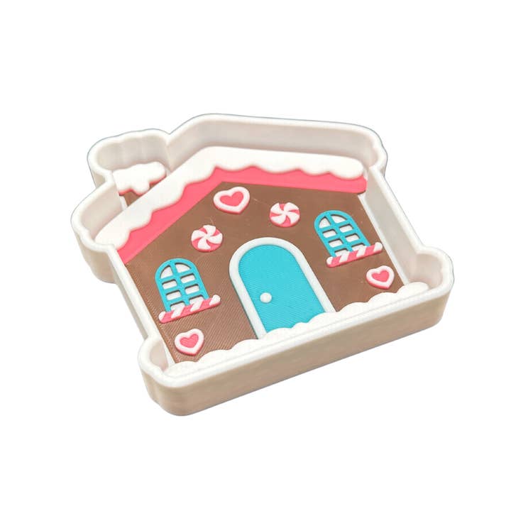 Gingerbread House Trinket Tray for wholesale by Sugar City Maker