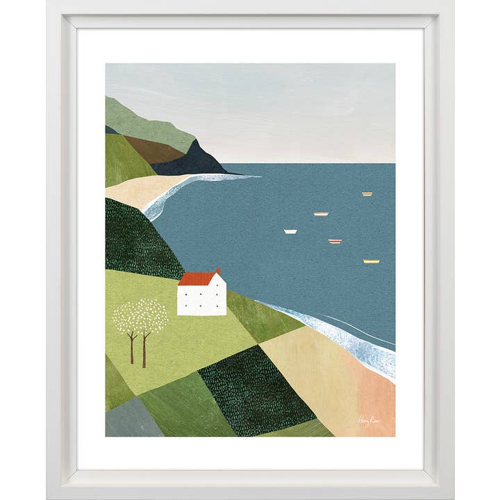 Henry Rivers (House On The Cliff) Framed for wholesale by The Art Group