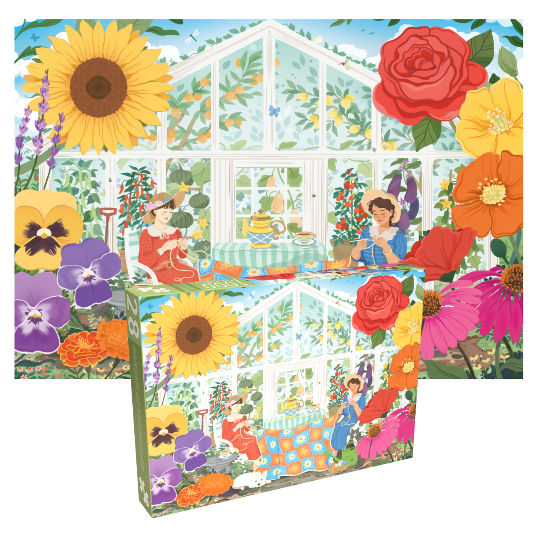 Penny Puzzle - Wholesale Puzzle - Adult - GARDEN OF FRIENDSHIP 1000 piece jigsaw puzzle1