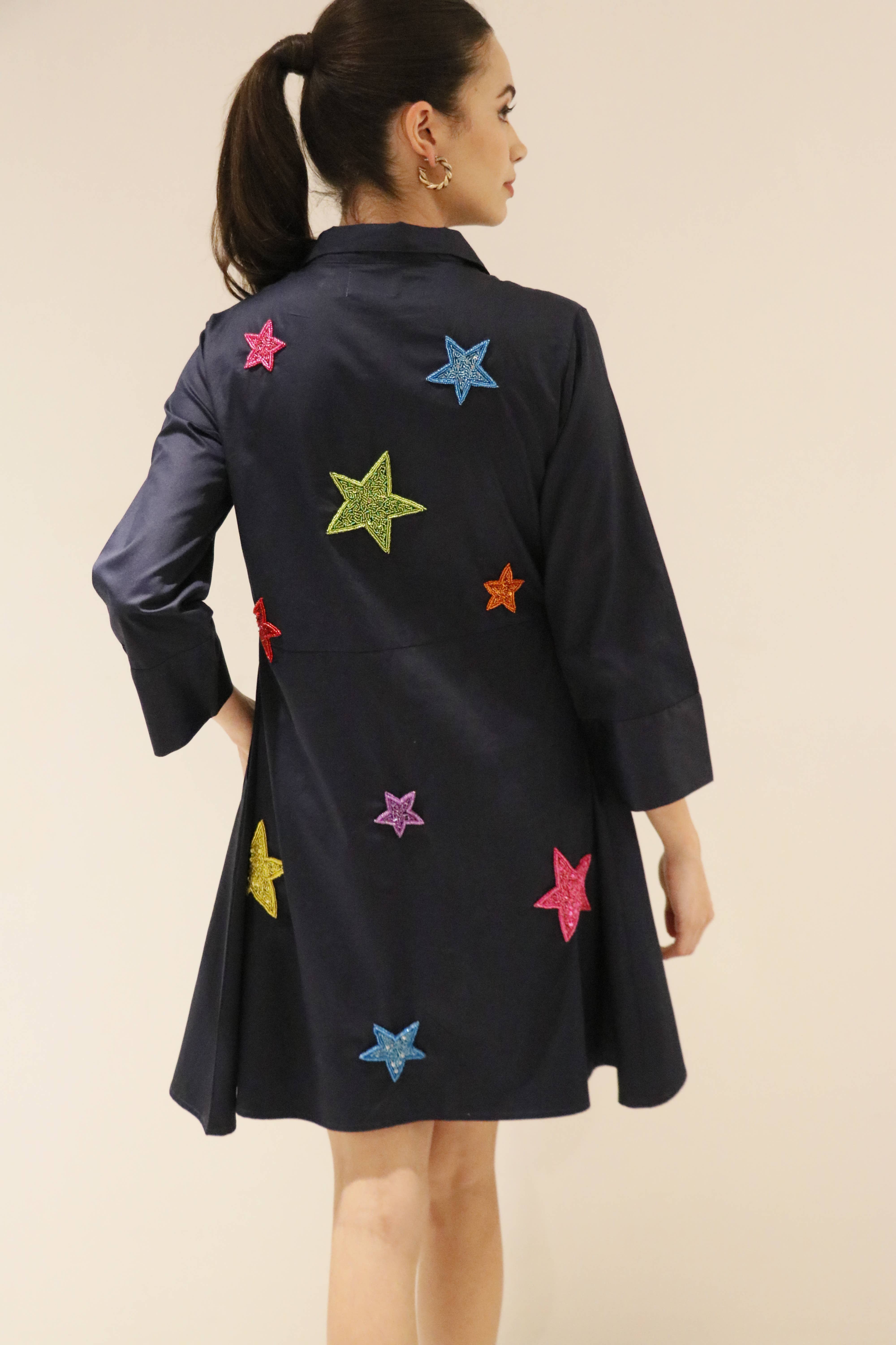 Tiana Designs - Wholesale Dress - Women's - CTN 1200 - Navy-Multi2