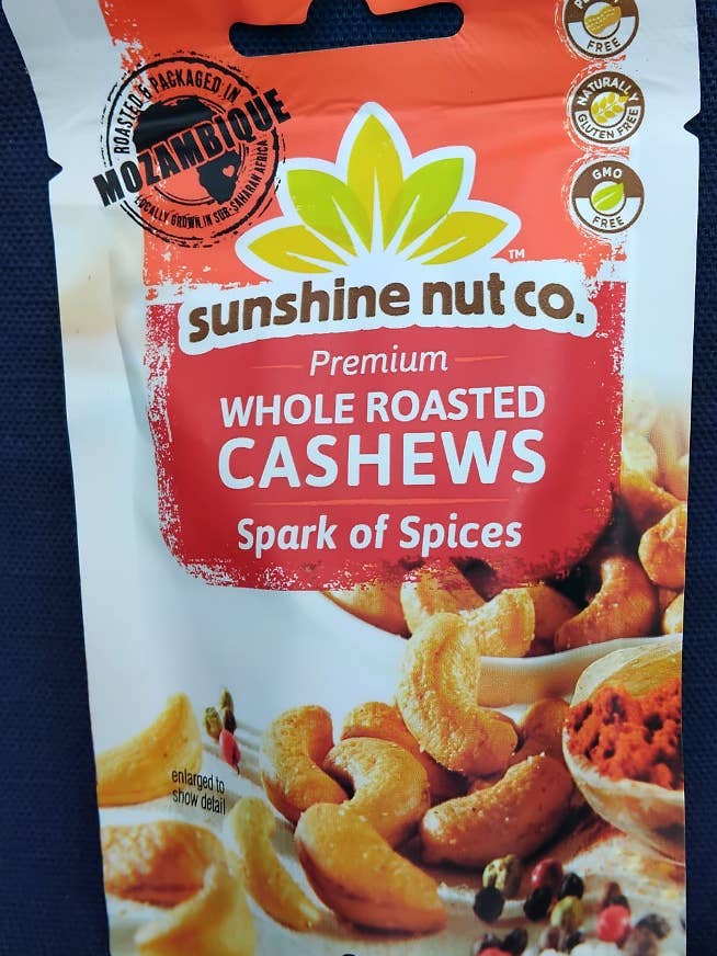 Sunshine Nut spicy cashews 30g - box of 12 for wholesale by African Kingdom