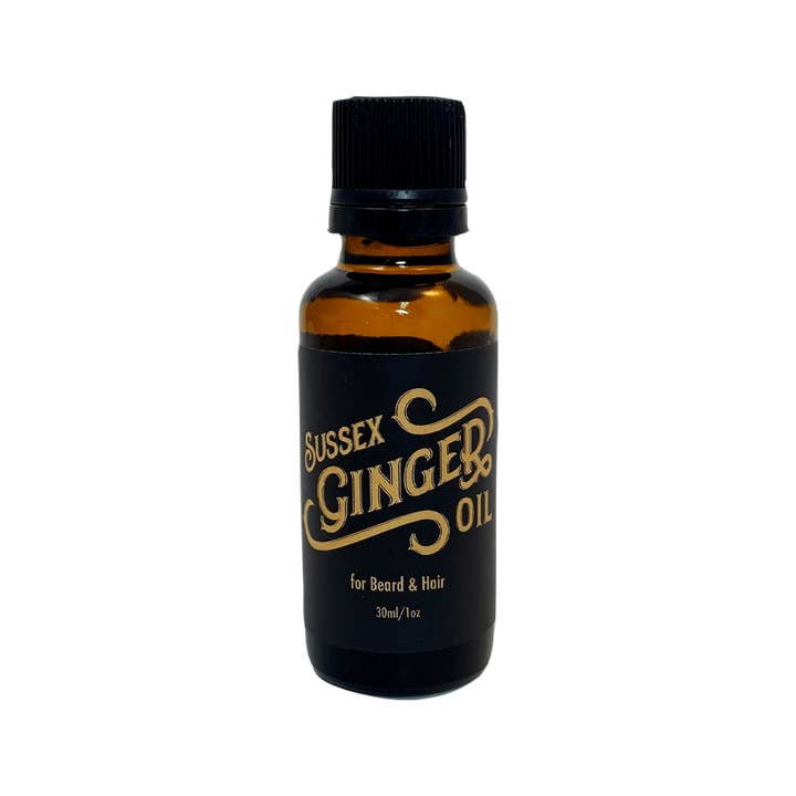 The Sussex Beard Oil Merchants – wholesale Beard styling product – Ginger Beard Oil For Men - Conditioner & Moisturizer - Vegan