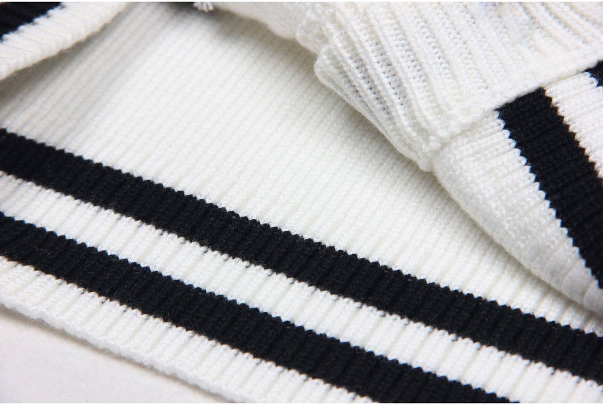 Productseeker - Wholesale Cardigan - Women's - JK029 Chic Star-Pattern Knit Cardigan - Spring/Autumn Top15