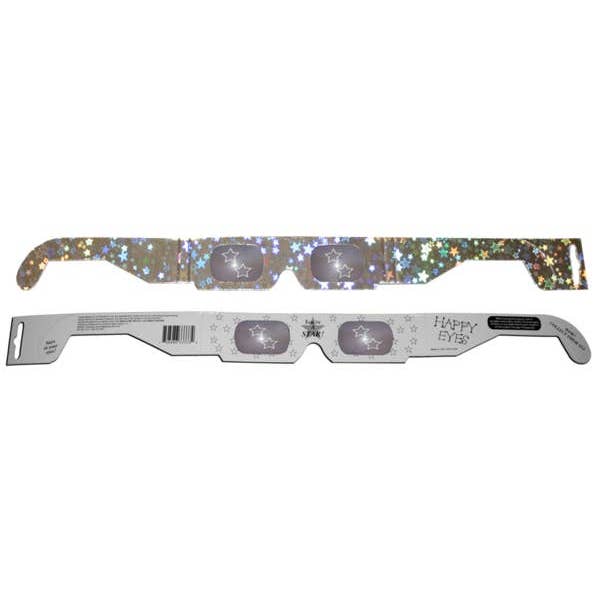 American Paper Optics, LLC - Wholesale Party Favor - 5 Point Star Happy Eyes 3D Glasses - 25 Pack