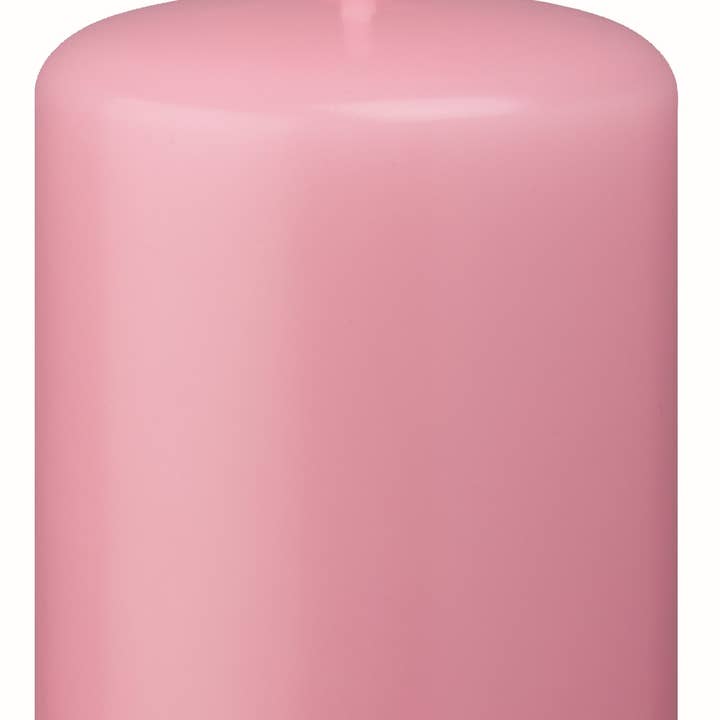 Biedermann & Sons - Wholesale Pillar Candle - 3" x 6" Dusty Rose Pillar Candle - Box of 60