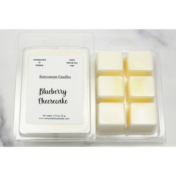 Blueberry Cheesecake Wax Melt ~ 100% Soy for wholesale by Sixtyone20 Candles