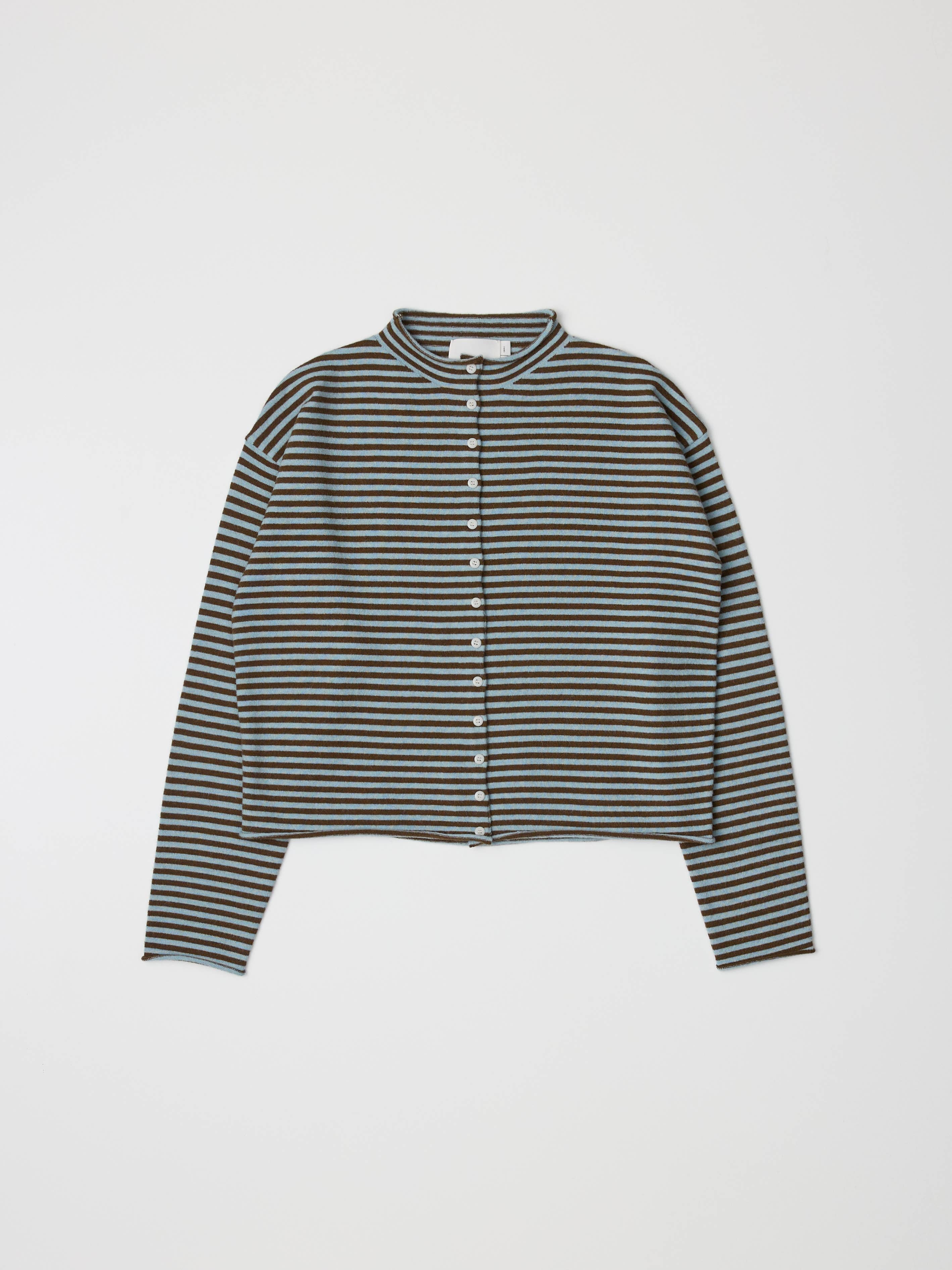 MOD REF - Wholesale Cardigan - Women's - The Elisa Cardigan | Striped Button-Down Cardigan8