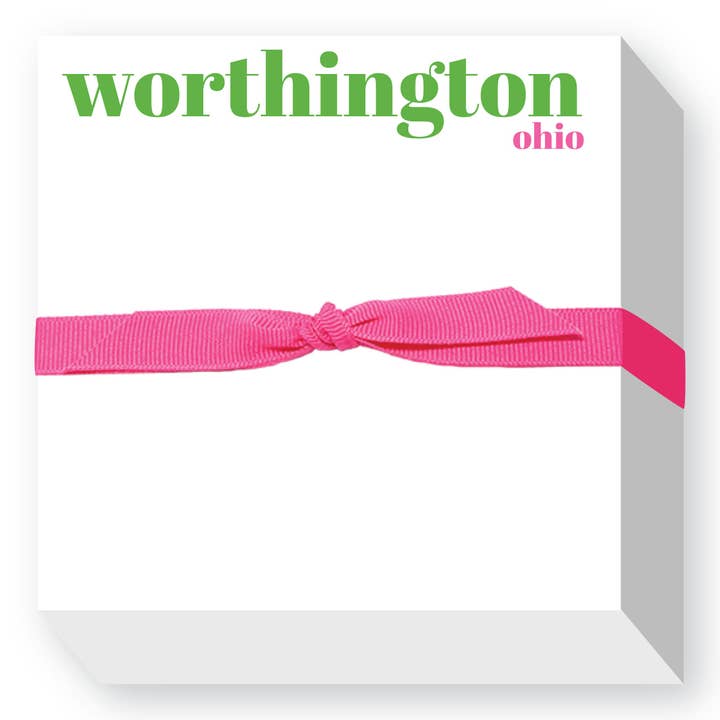 Donovan Designs - Wholesale Notepad - CITY AND STATE CHUBBIE NOTEPAD