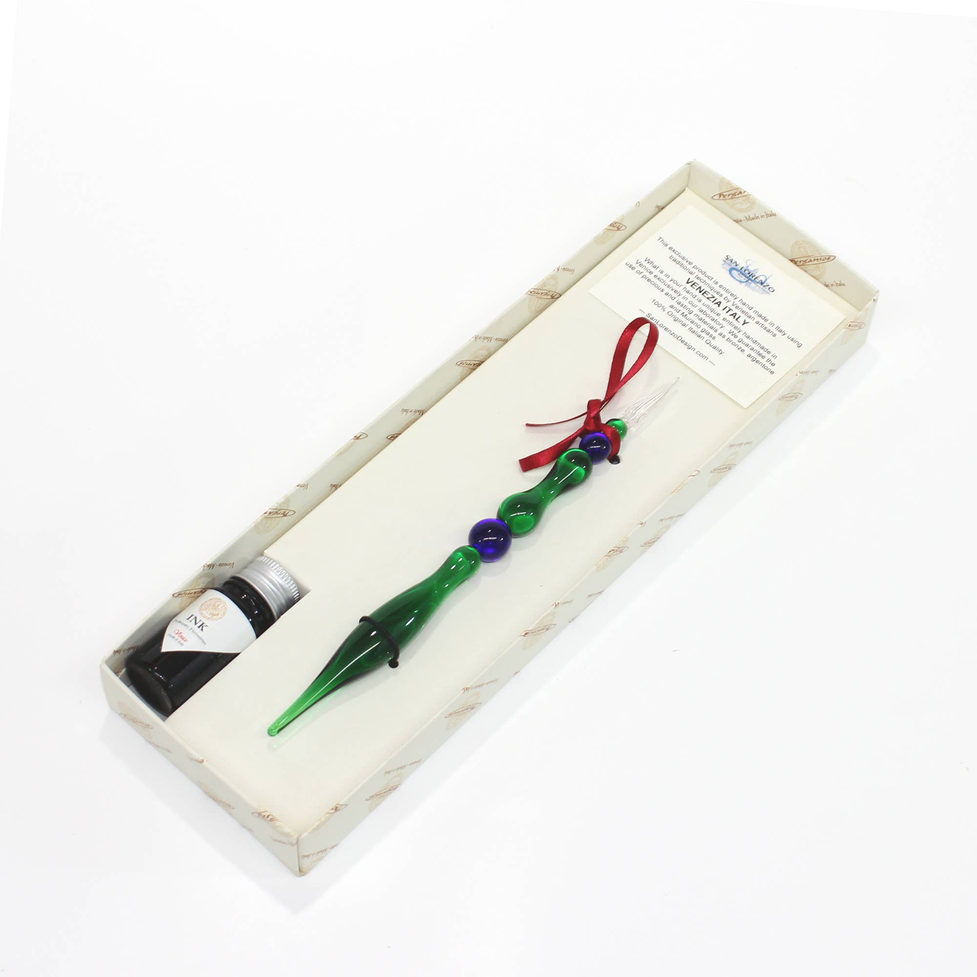 San Lorenzo Design - Wholesale Pen - Murano Glass Pen, Classic Writing Instrument2
