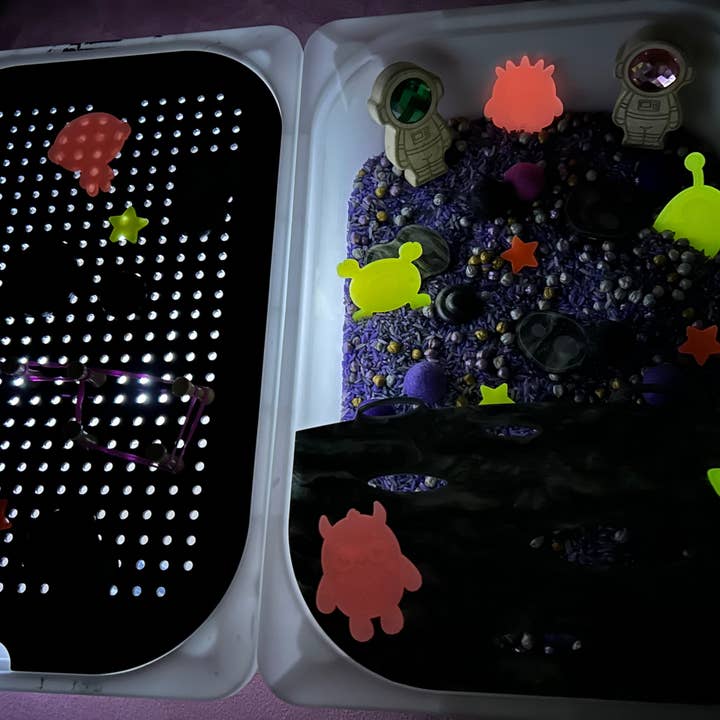 Stars and Sensory - Wholesale Toy Set - Kids - Acrylic Geo Flisat Inserts