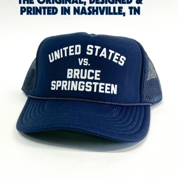 N.B. GOODS - Wholesale Trucker Hat - Unisex - United States vs. Bruce Springsteen Trucker Hat (ORIGINAL)6