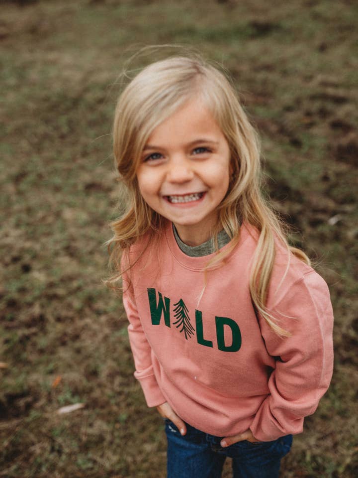 Made of Mountains - Wholesale Sweatshirt - Kids - WILD Tree Kids Crew5