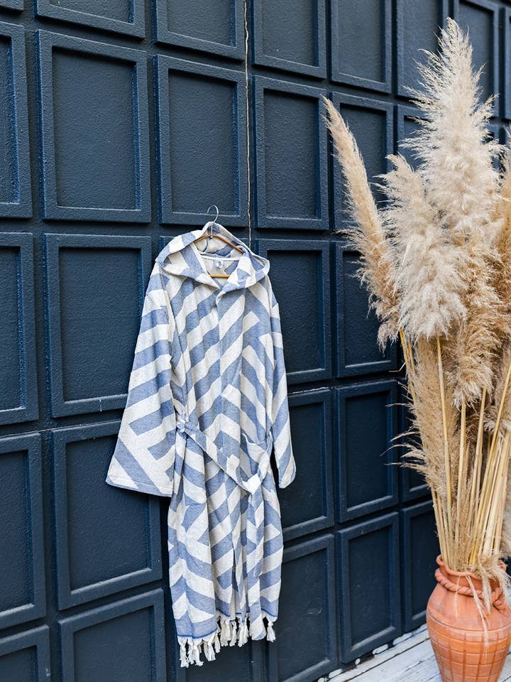 Kikoya - Wholesale Badjas - Uniseks - Kikoya lichtgewicht badjas met capuchon van Turks katoen, Raised Terry38