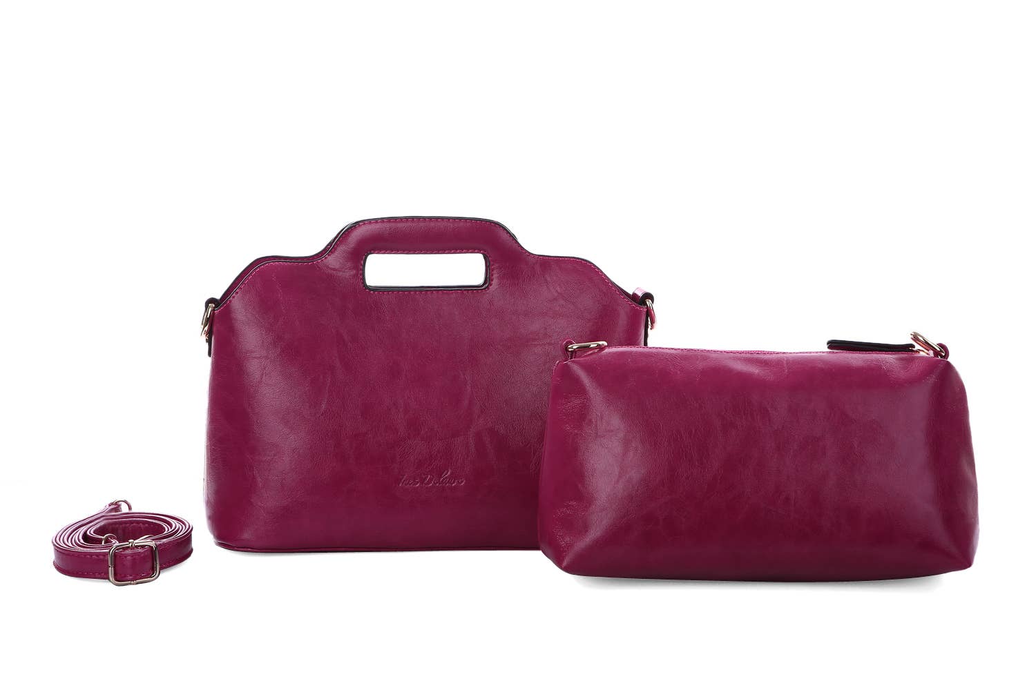 INES DELAURE – wholesale Top handle bag – women's – “Two in one” handbag7