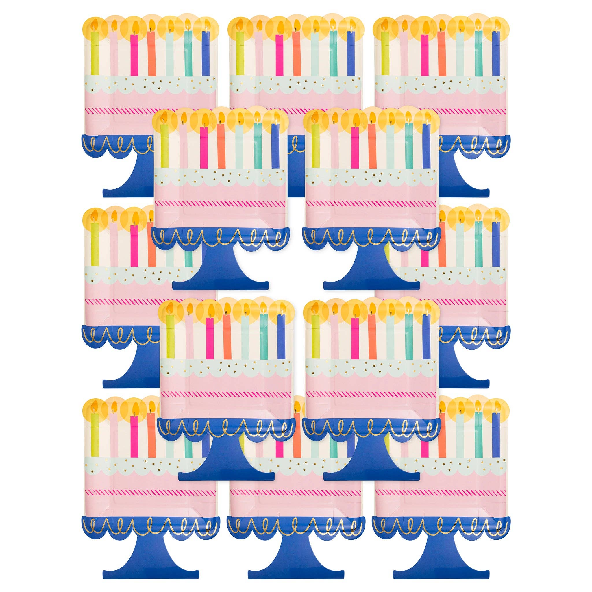 My Mind’s Eye - Wholesale Disposable Plate - PLWIS41 - Cake Shaped Paper Plate2