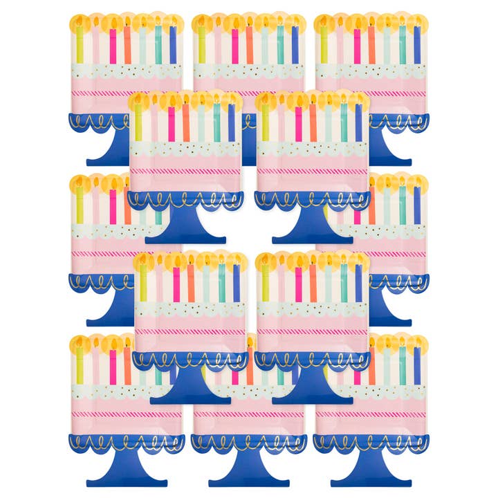 My Mind’s Eye – Großhandel Einwegteller – PLWIS41 - Kuchenförmiger Pappteller1