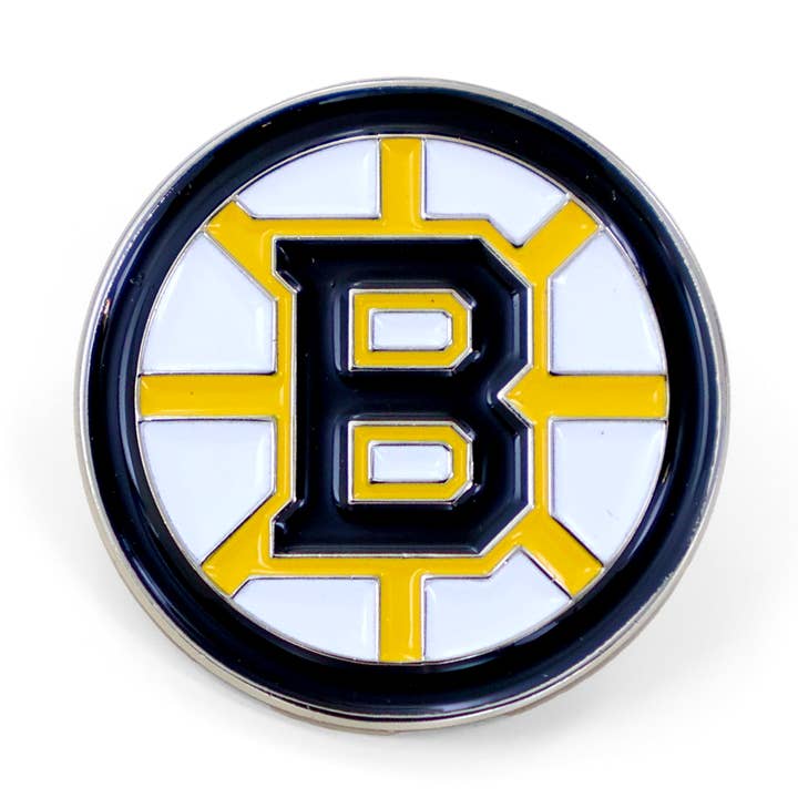 NHL Boston Bruins Team Logo Pin for wholesale by Aminco USA