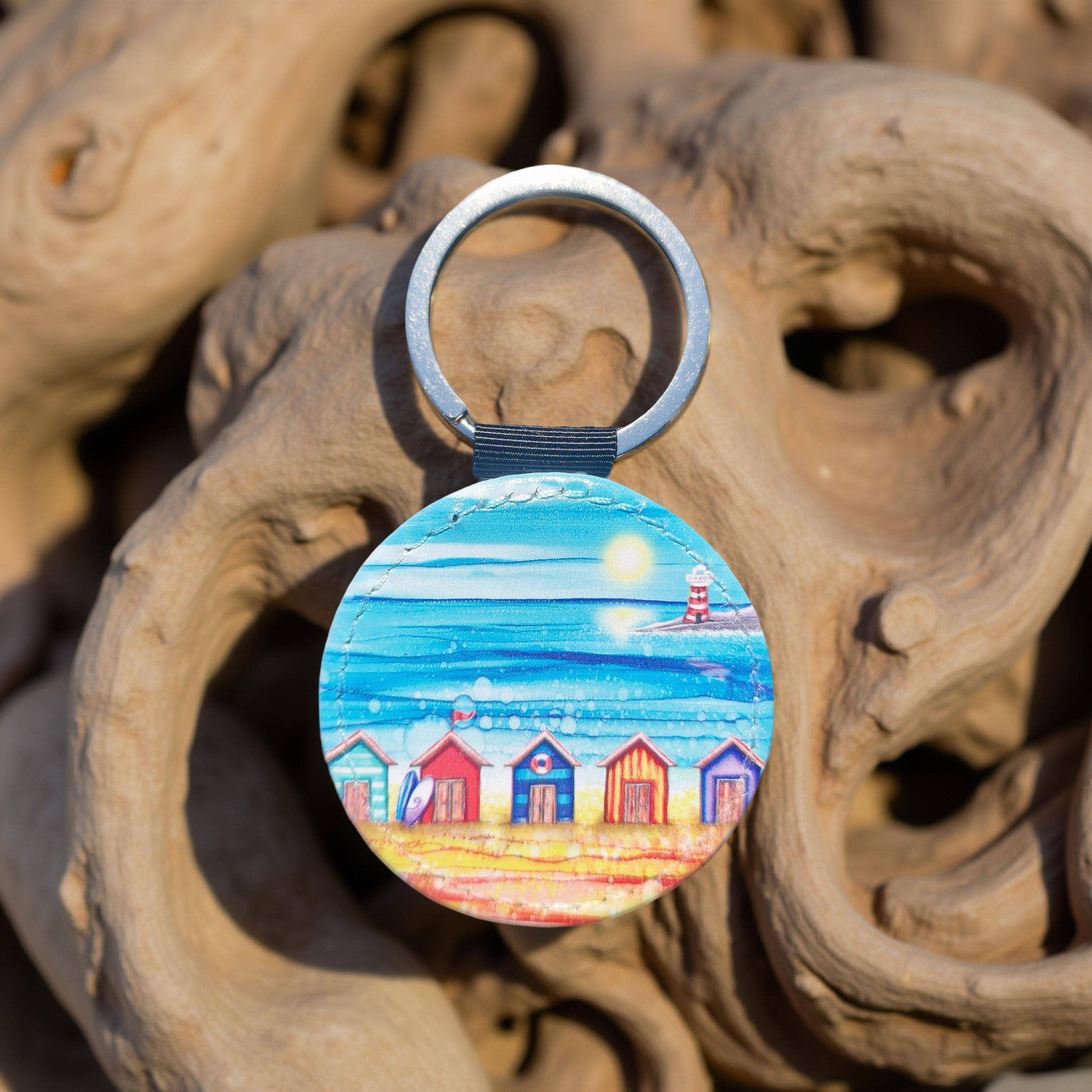 By Jo Crafts - Wholesale Sleutelhanger - Uniseks - 93/97-KR - Strand Kunstleren Sleutelhanger4