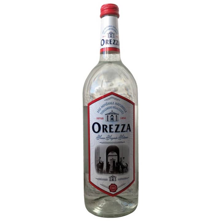 EAUX DU MONDE – Großhandel Sprudelwasser – Natürliches stilles Mineralwasser verlorenes Glas 100cl x 6 OREZZA