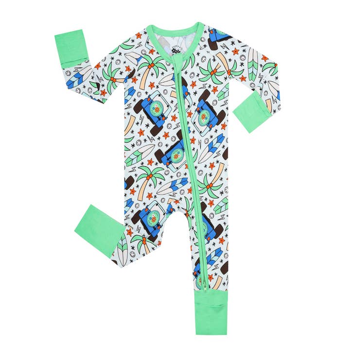 BARBOTEUSE À GLISSIÈRE COWABUNGA DREW pour la vente par Sleepy Drew