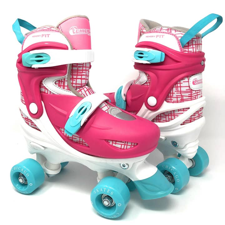 National Sporting Goods - NSG - Wholesale Sporting Game - Kids & Baby - Chicago Girl's Quad Roller Skate Combination Set3