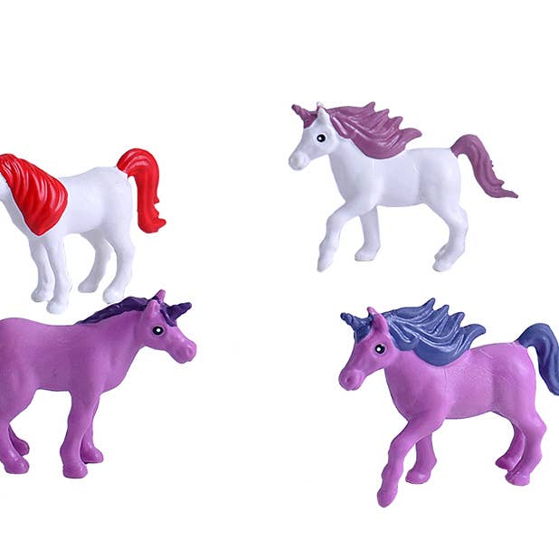 Bucket-Mini Unicorn 4" for wholesale by Wild Republic