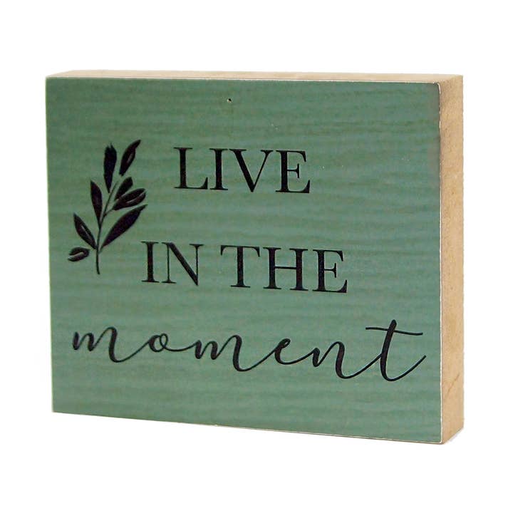 Wd. Sign "Moment" for wholesale by VIP Home & Garden