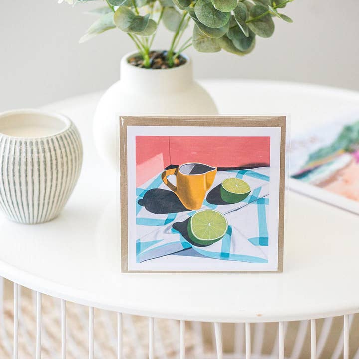 The Limes - Mini Art Print for wholesale by Elise Gow Designs