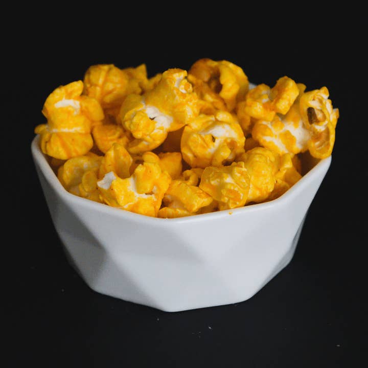 Cheddar Cheese Popcorn for wholesale by Lisa's Gourmet Popcorn