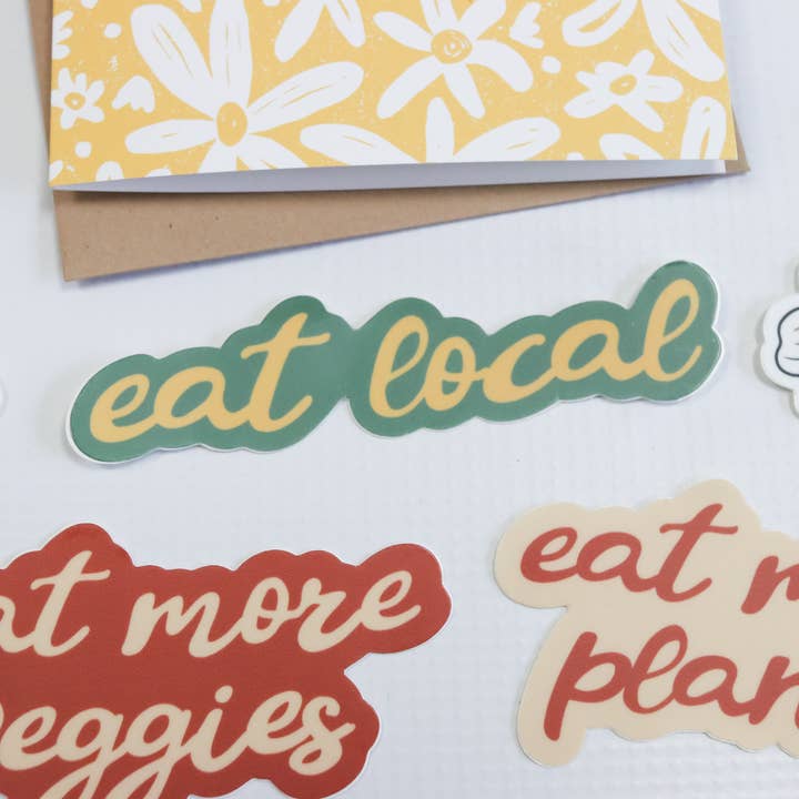 Overflow & Co. - Vente Autocollant - Sticker local Eat1
