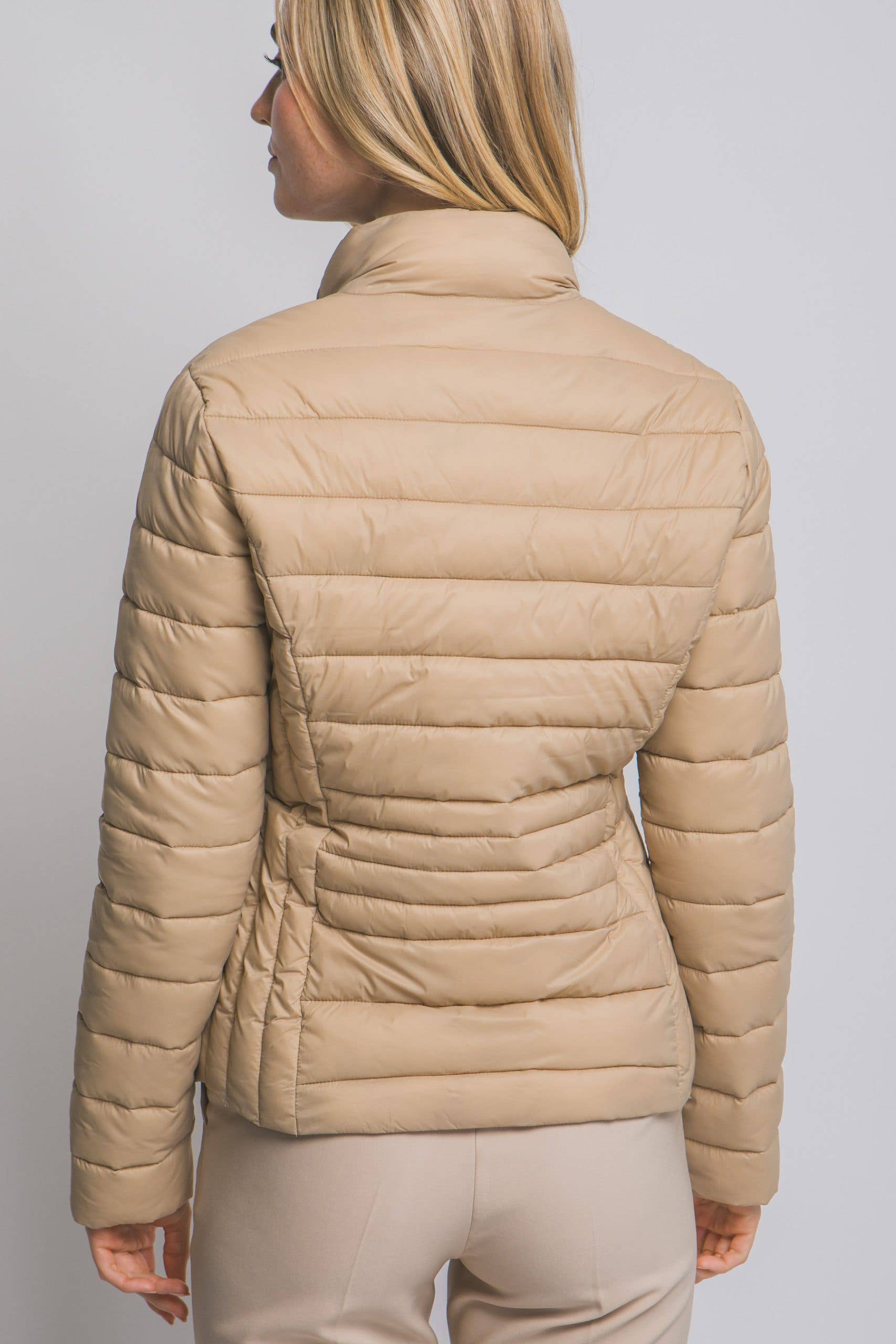 Vanilla Monkey - Wholesale Puffer Jacket - Women's - Ultra Lightweight Padded Thermal Zip Up Jacket10