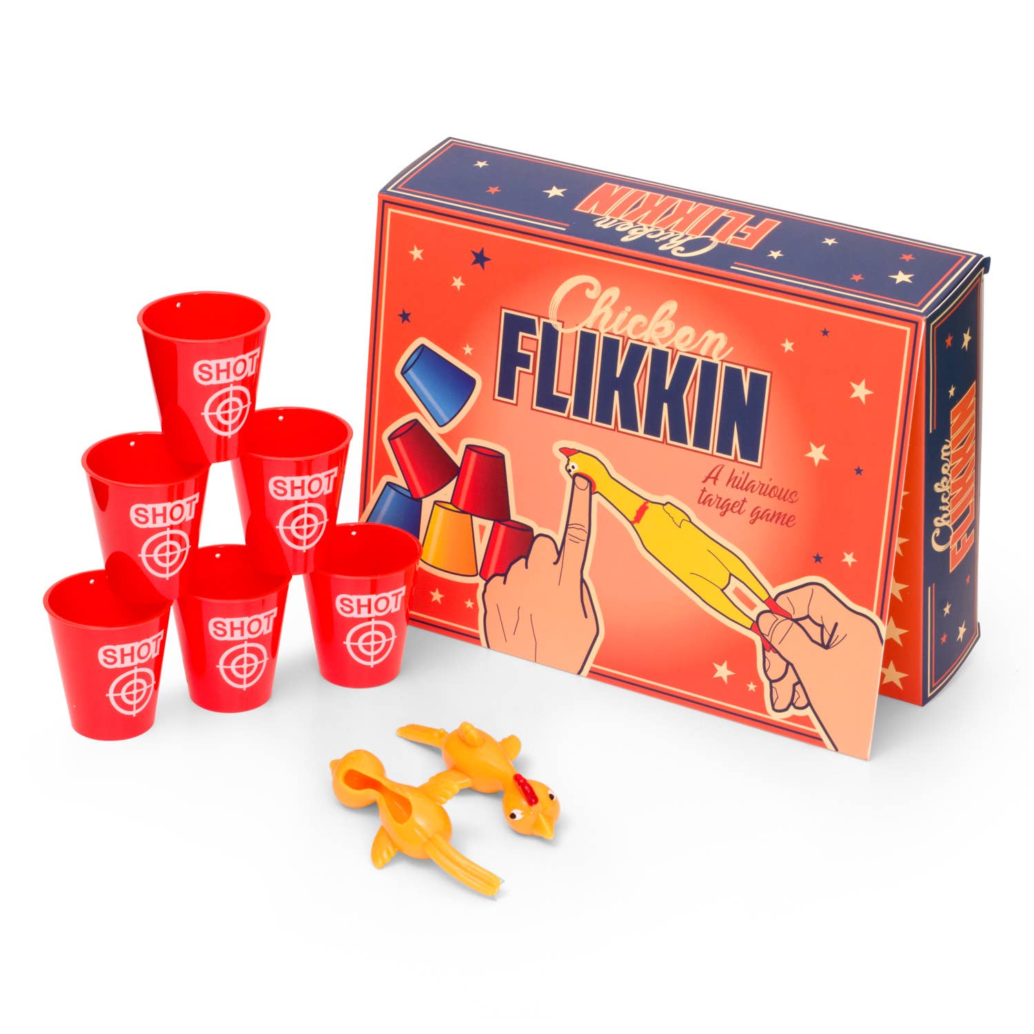 Mad Monkey GmbH - Vendita all'ingrosso Giochi da tavolo - Gioco da tavolo Flickin' Chicken per scrivania2