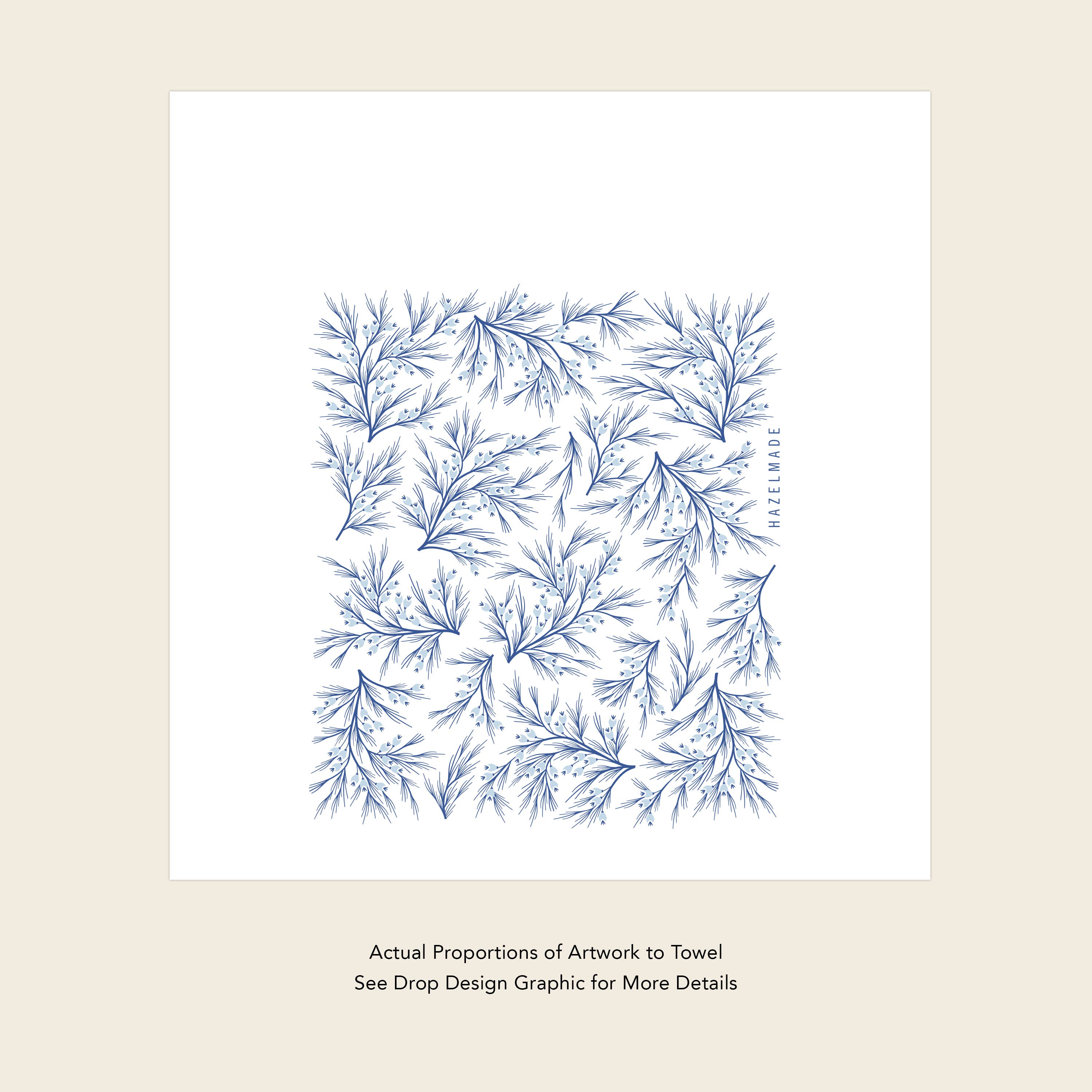 HAZELMADE® Tea Towels + Gifts - Wholesale Tea Towel - Winter Branch Tea Towel | Kitchen Decor7