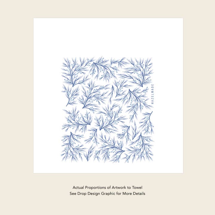 HAZELMADE® Tea Towels + Gifts - Wholesale Tea Towel - Winter Branch Tea Towel | Kitchen Decor7
