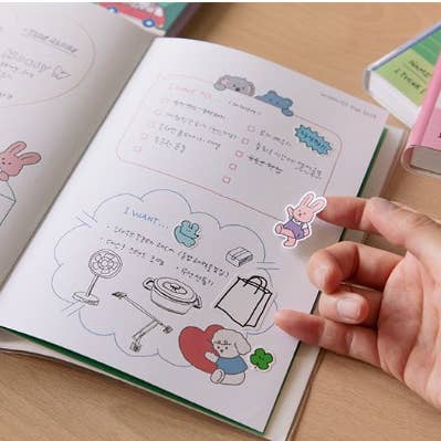 K_Wonderland - Wholesale Journal/Diary - Dailylike 2025 My Buddy Daily Journal, Diary -14Month
