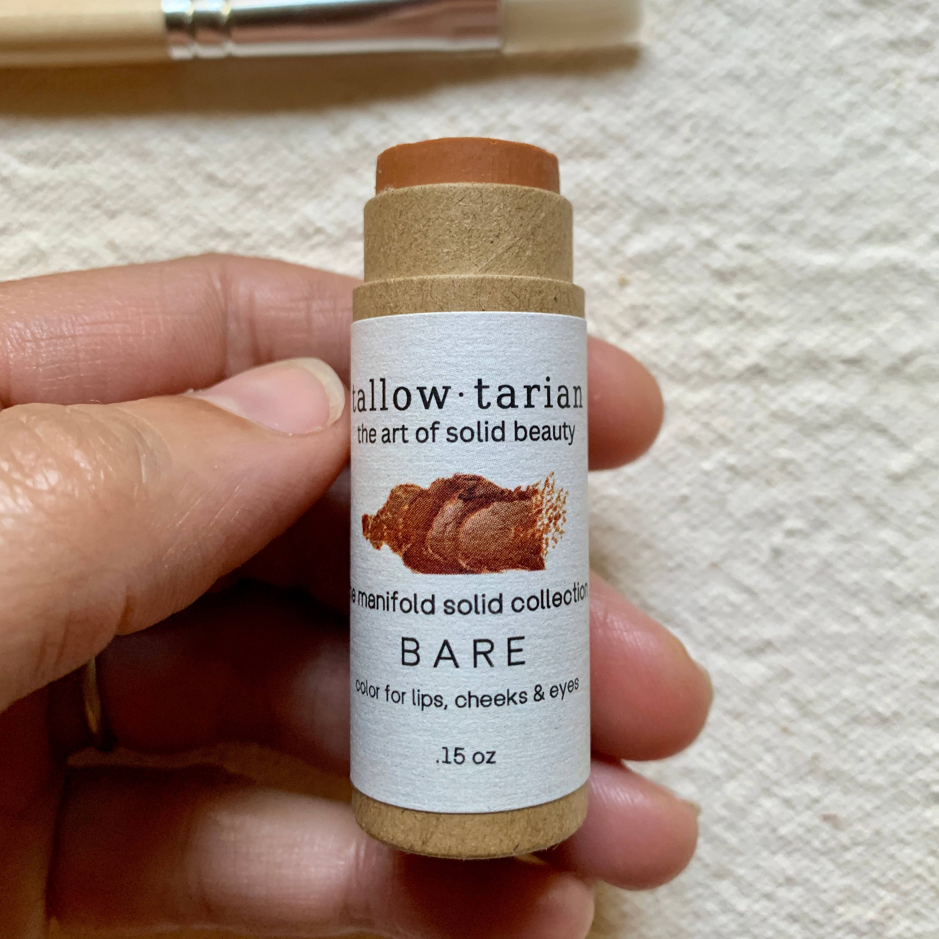 tallowtarian - Vente Encres à lèvres - Le stick solide multi-usage pour lèvres et joues15